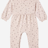 BODY IN MISTO COTONE STRETCH E FANTASIA PUNTINATA 25W169 NUDE 1+ IN THE FAMILY KIDS 
