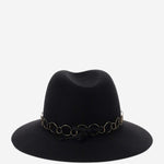 FEDORA HENRIETTA IN FELTRO 1002091001 BLACK MAISON MICHEL 
