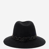 FEDORA HENRIETTA IN FELTRO 1002091001 BLACK MAISON MICHEL 