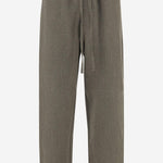 PANTALONI DA JOGGING IN LANA MTR35 FAW320061 DARKPARK 