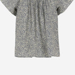 TOP IN COTONE CON STAMPA FLOREALE S06GBLW00014 519A BONPOINT KIDS 