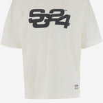 T-SHIRT IN COTONE CON LOGO SG2410106 CANNOLICREAM SUMMER GAMES 