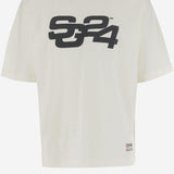 T-SHIRT IN COTONE CON LOGO SG2410106 CANNOLICREAM SUMMER GAMES 