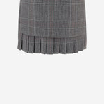 GONNA IN MISTO LANA CON MOTIVO CHECK 21790 950 THE.GARMENT 