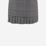 GONNA IN MISTO LANA CON MOTIVO CHECK 21790 950 THE.GARMENT 