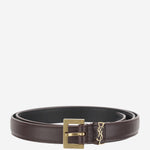 CINTURA IN PELLE CASSANDRE 554465 BOO0W6892 SAINT LAURENT 