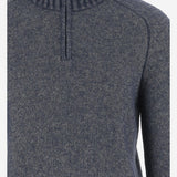 MAGLIA IN MISTO LANA CON ZIP AL COLLO K4138JW KBC K-WAY 