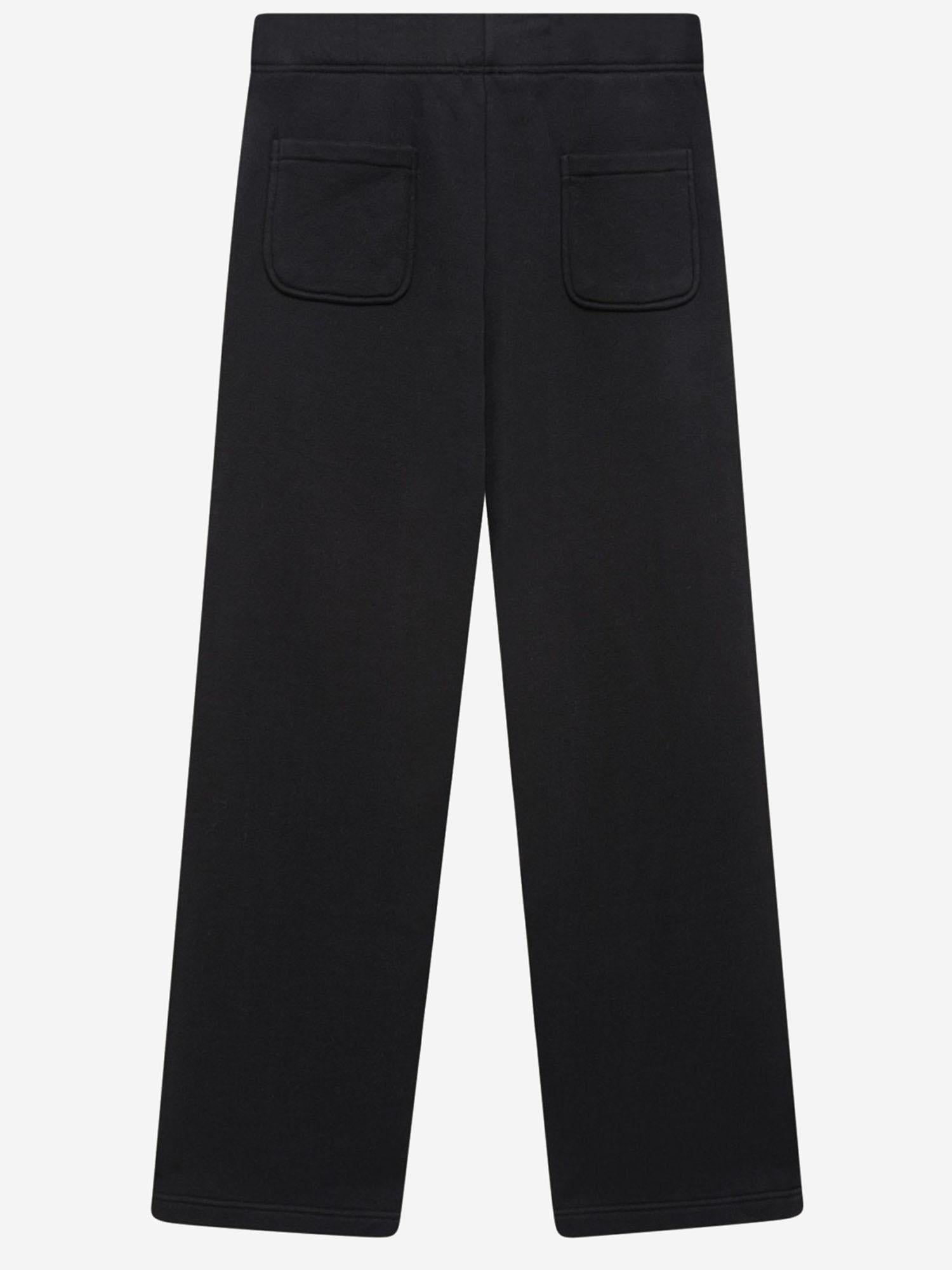 PANTALONI IN COTONE CON LOGO SPPM038K JERSEYBLACK AUTRY 