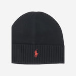 BEANIE IN LANA CON LOGO 710886137 001 POLO RALPH LAUREN 