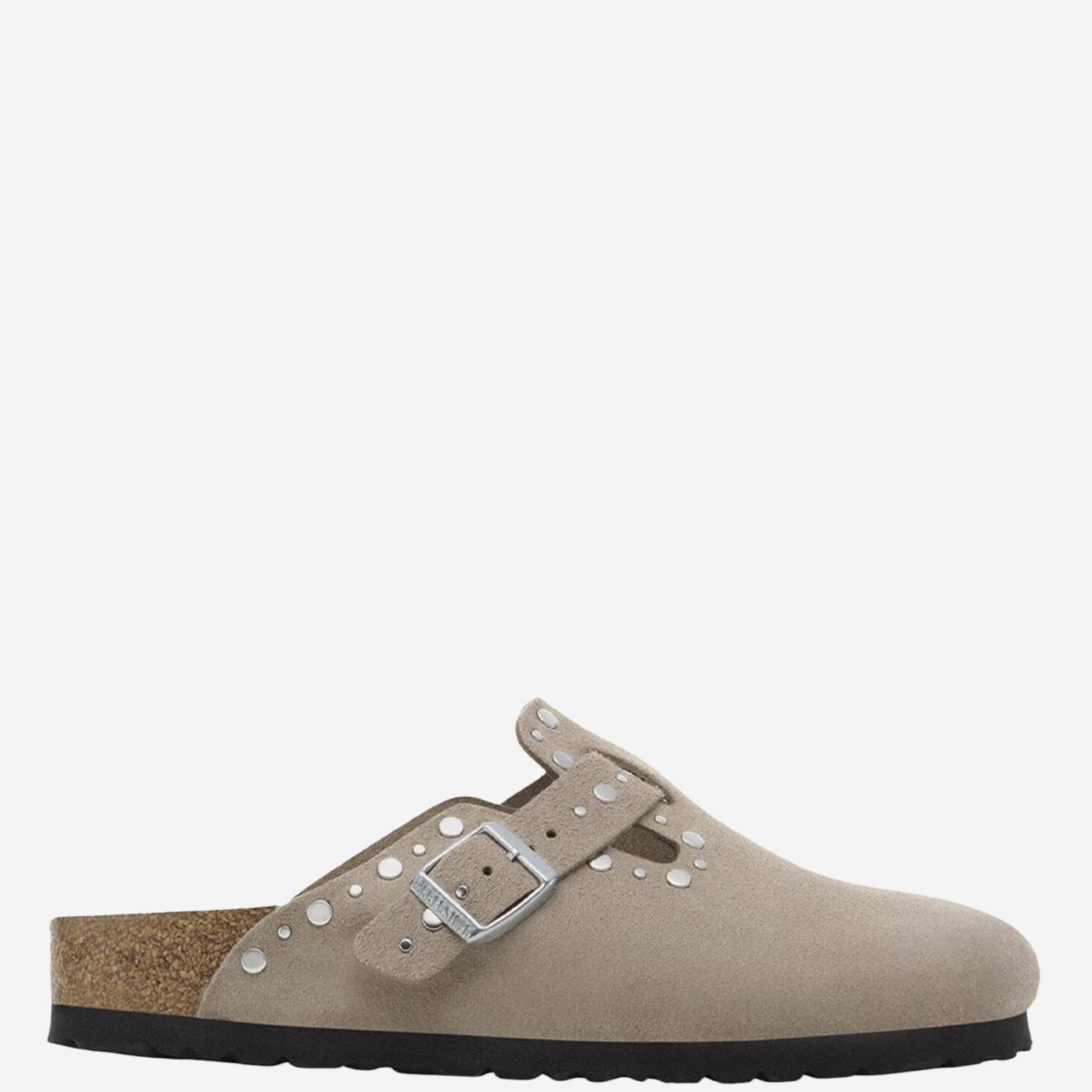 MULES BOSTON RIVETS 1030418 TAUPE BIRKENSTOCK 