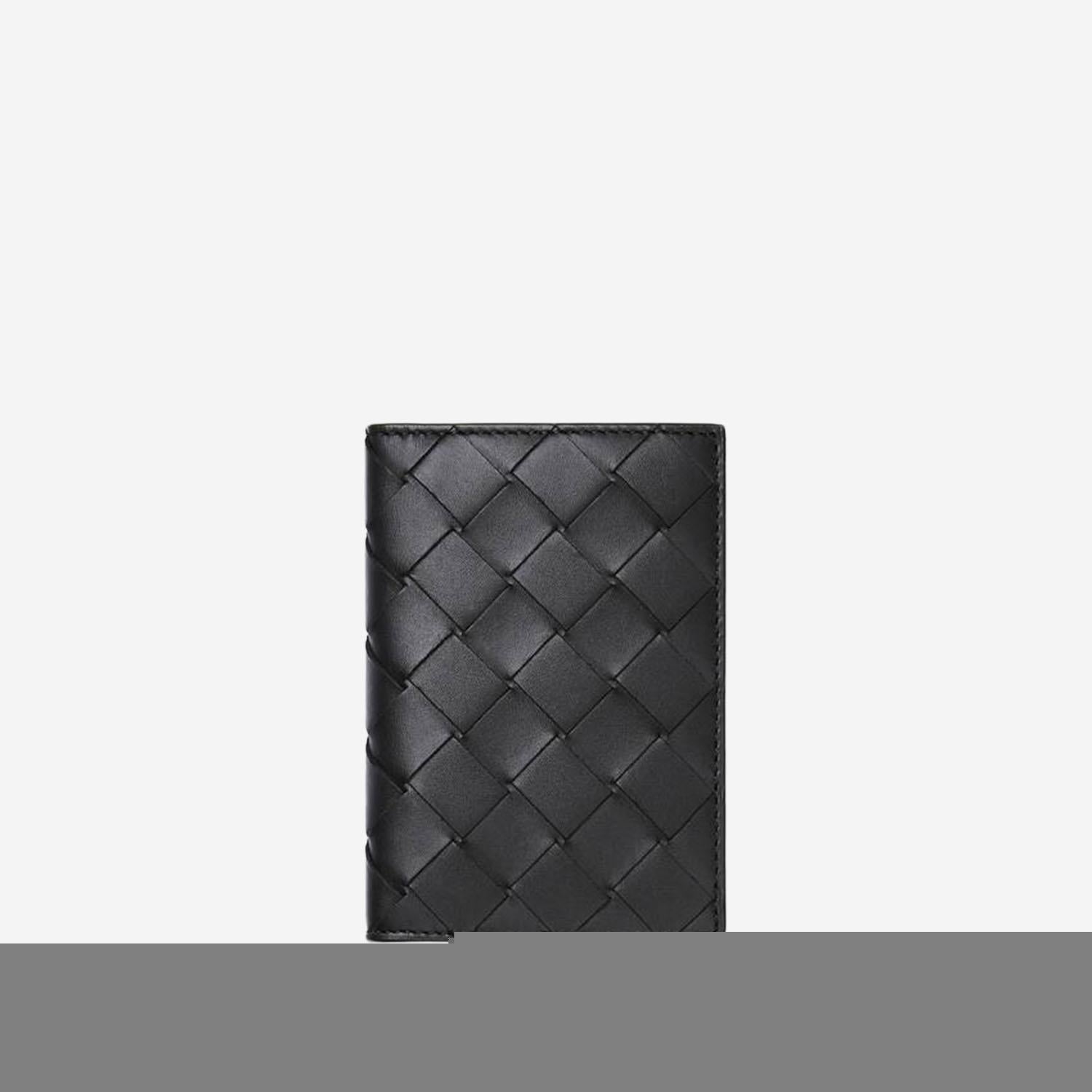 PORTA CARTE INTRECCIATO CON PATTA 749417 VCPQ48803 BOTTEGA VENETA 