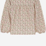 ABITO IN COTONE CON MOTIVO FLOREALE 03548099 066 BABE & TESS KIDS 