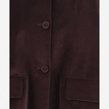 GIACCA IN VELLUTO DI COTONE A2667 4500457 SOI 