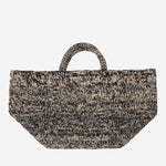 BORSA TOTE MEDIA VANILLA IN RAFIA VANILLA TIGA IBELIV 
