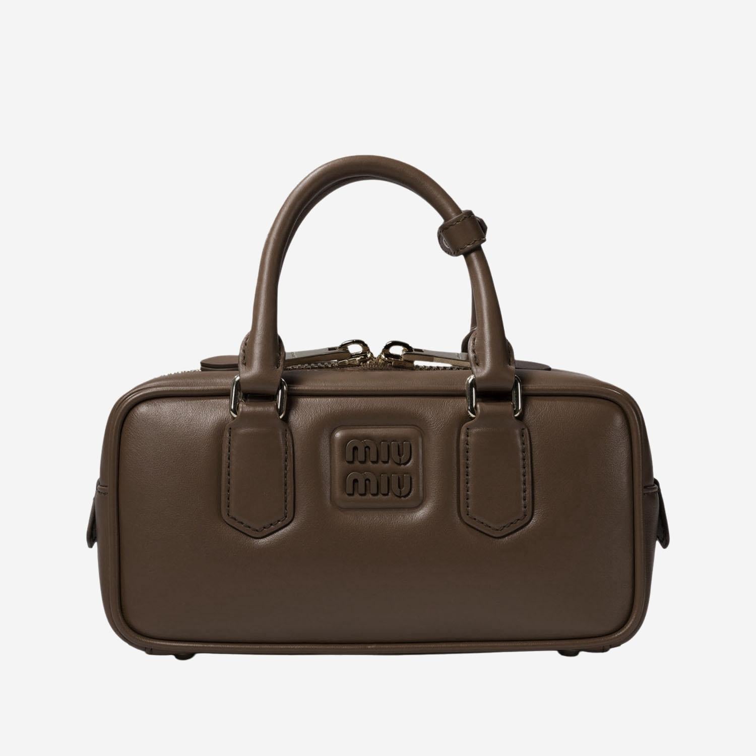 BORSA A MANO ARCADIE IN PELLE 5BB142 ACR3F0244 MIU MIU 