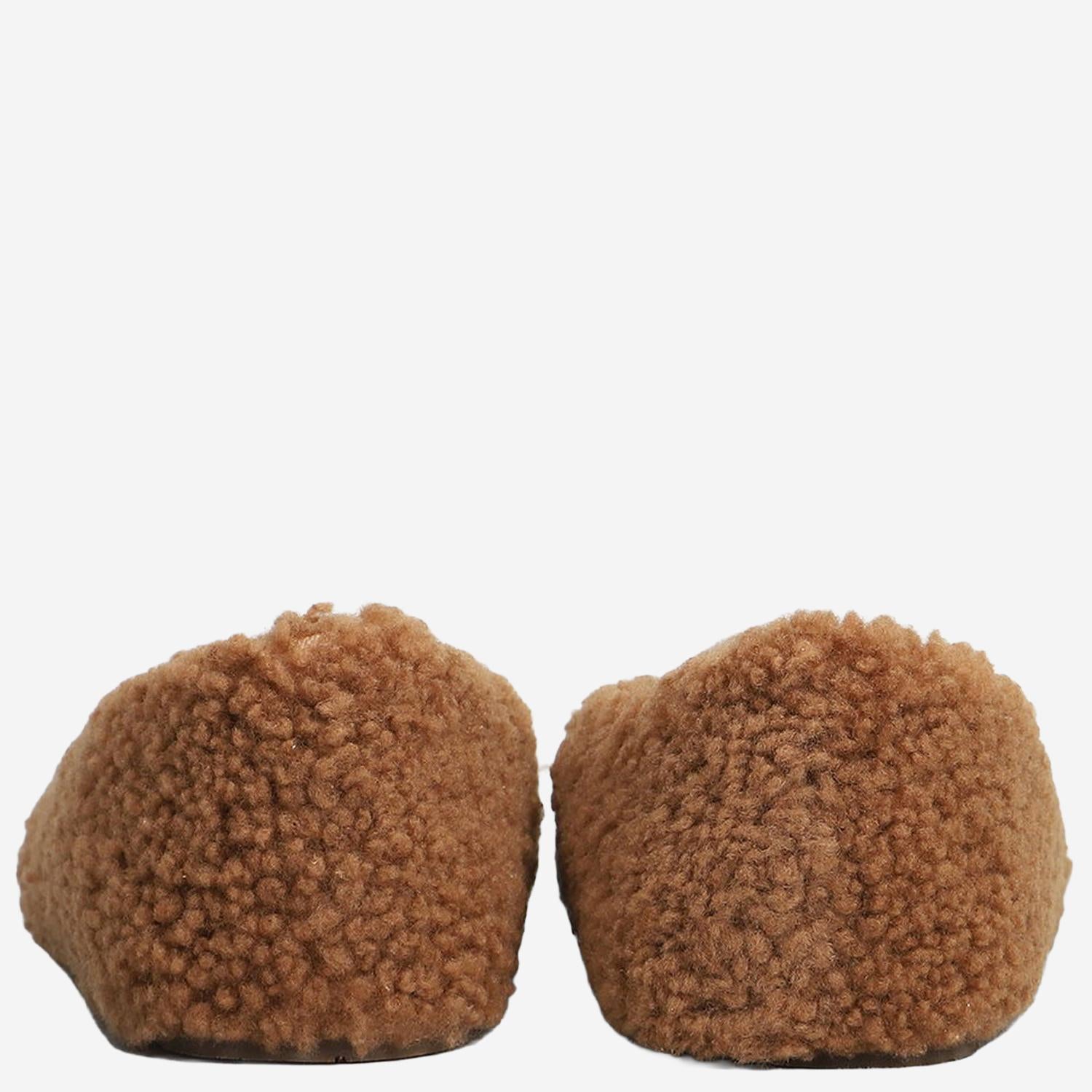 BALLERINE IN SHEARLING CON LOGO 2400010 M008 MOON BOOT 