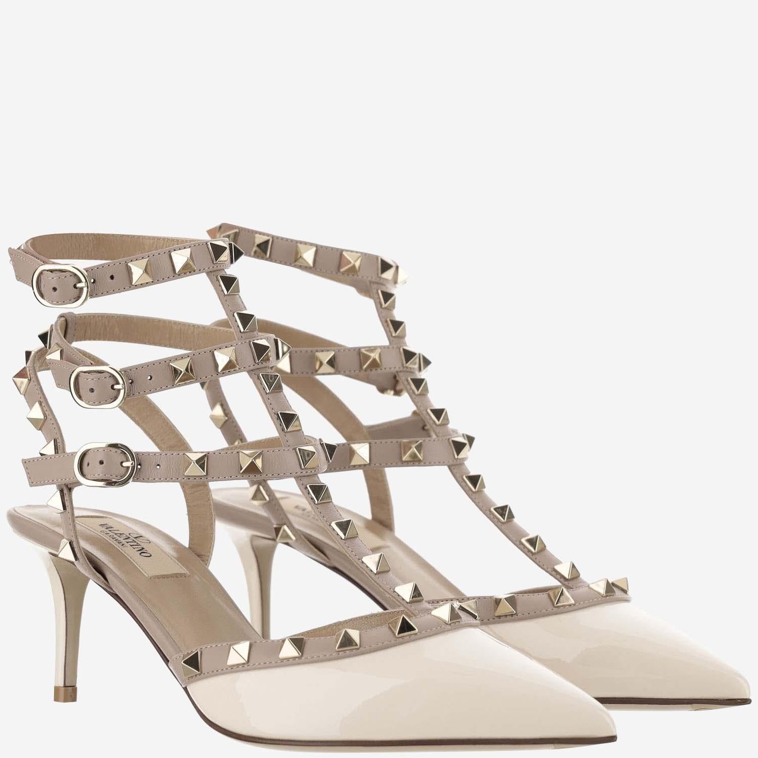 DÉCOLLETÉ ROCKSTUD CON CINTURINI 8W2S0375 VNWL62 VALENTINO GARAVANI 
