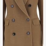 CAPPOTTO DOPPIOPETTO IN ANGORA E LANA CMERYL D70015F1178 TAGLIATORE 