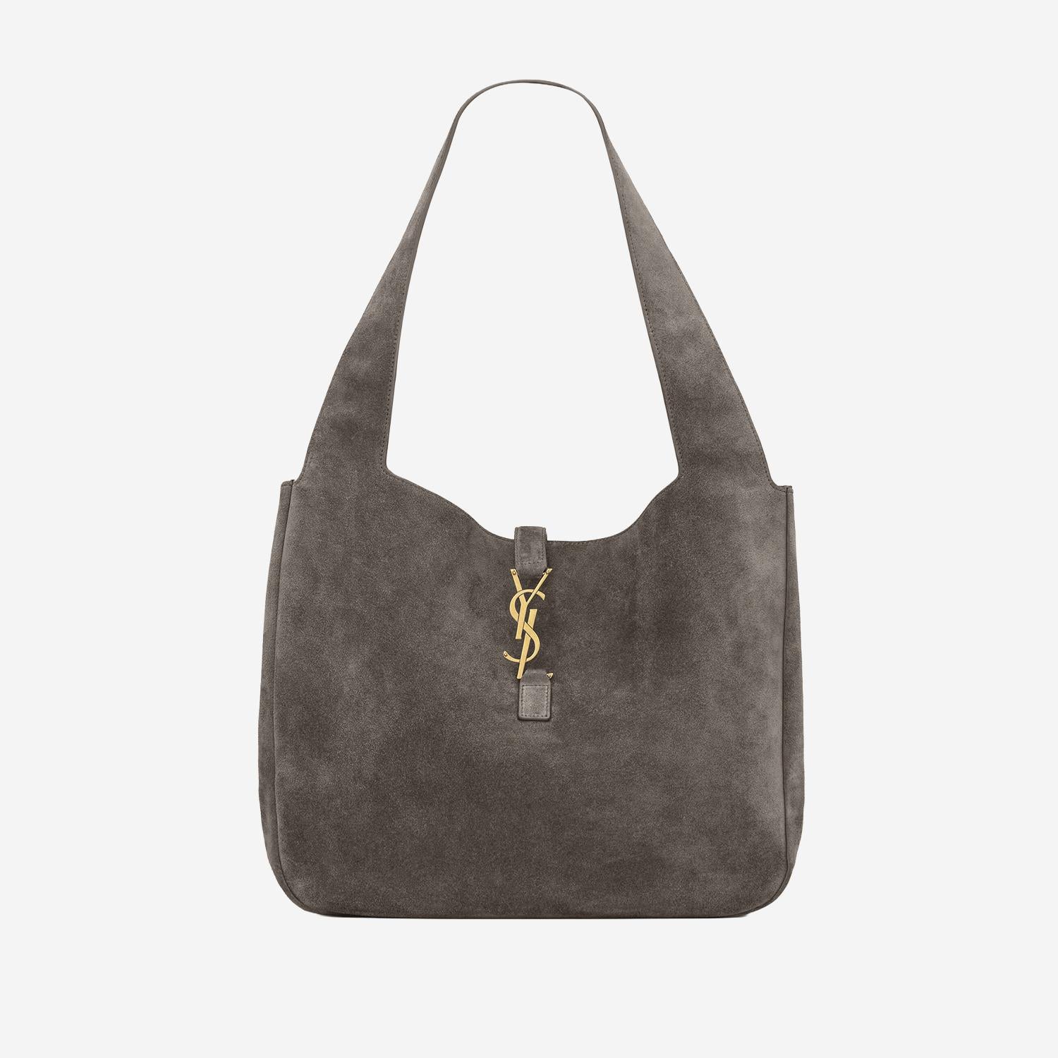BORSA LE 5 À 7 BEA IN SUEDE 763435 008IW1997 SAINT LAURENT 
