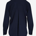 CAMICIA IN SETA STRETCH V101013150 403CBL VINCE 