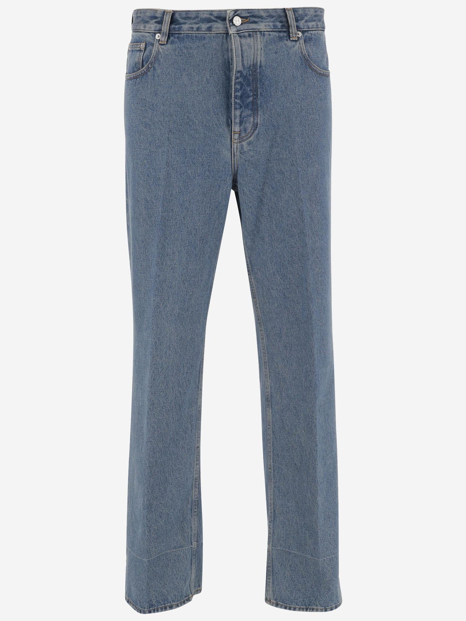 JEANS IN DENIM DI COTONE 7V3DE04Q B0W558 VALENTINO 