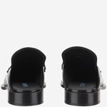 Mocassini mule Edge in pelle di vitello spazzolata L814379X70 1100 LOEWE 