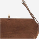 BORSA SOPHIA IN PELLE SCAMOSCIATA SOPHIA KISSING IN THESTREET BENEDETTA BRUZZICHES 