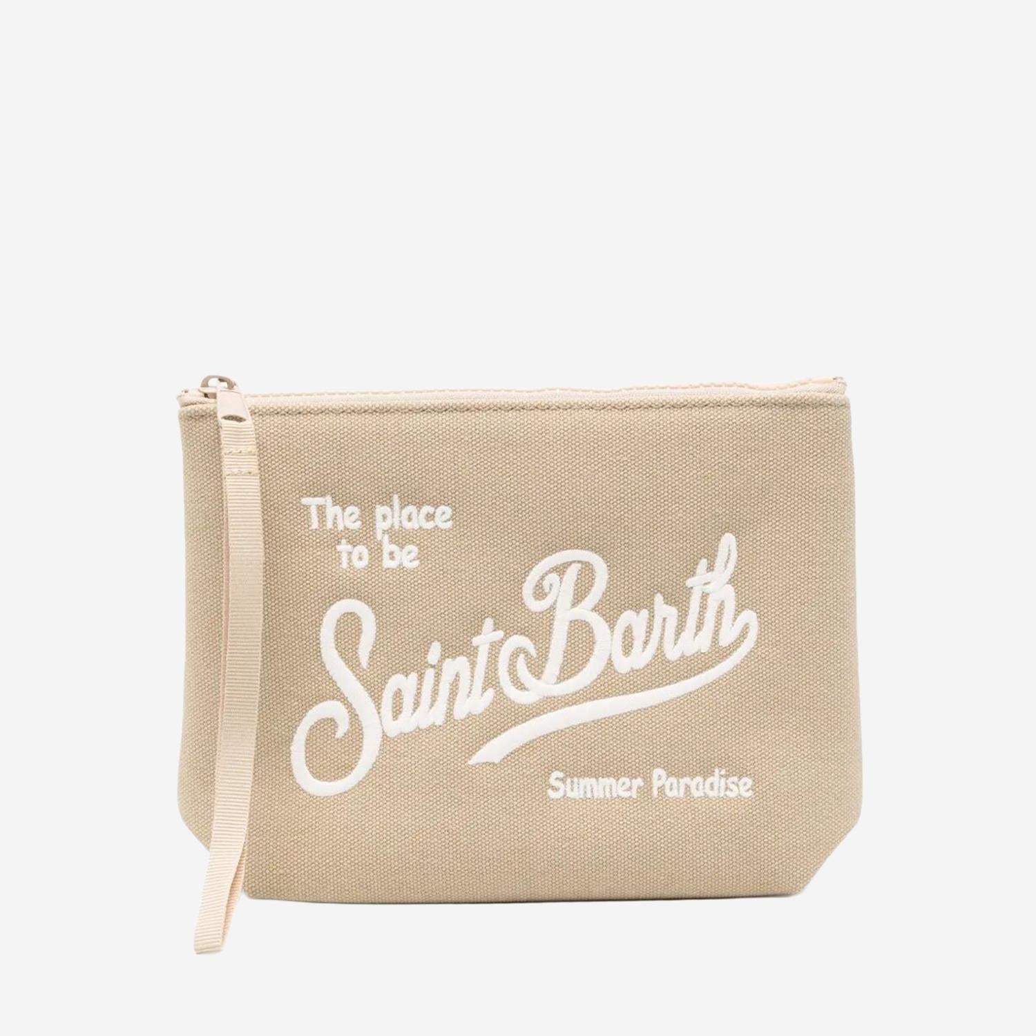 POCHETTE ALINE CON LOGO ALI0047 01336L MC2 SAINT BARTH 
