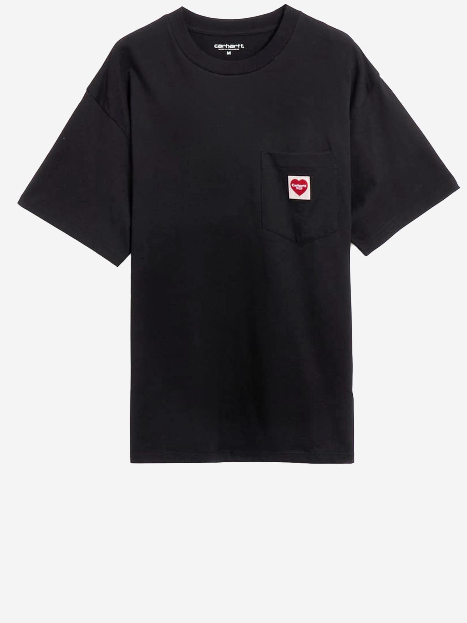 T-SHIRT IN COTONE CON LOGO I032128 1V2XX CARHARTT WIP 