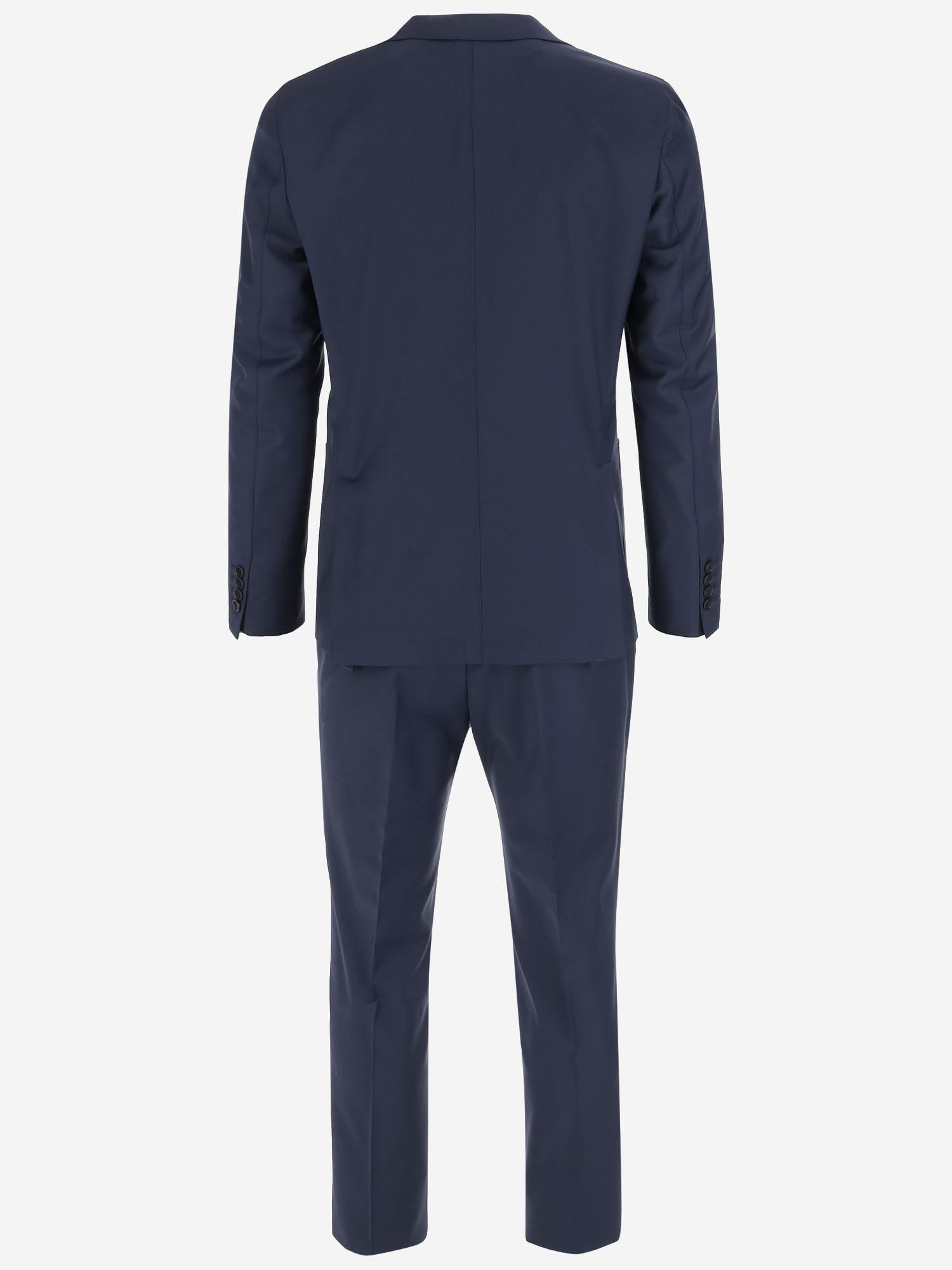 Stretch wool canvas suit NAPOLI JK00032125 BRIAN DALES 