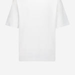 T-SHIRT IN COTONE CON LOGO 44MAA120S26J00C100 1000 OFF-WHITE 