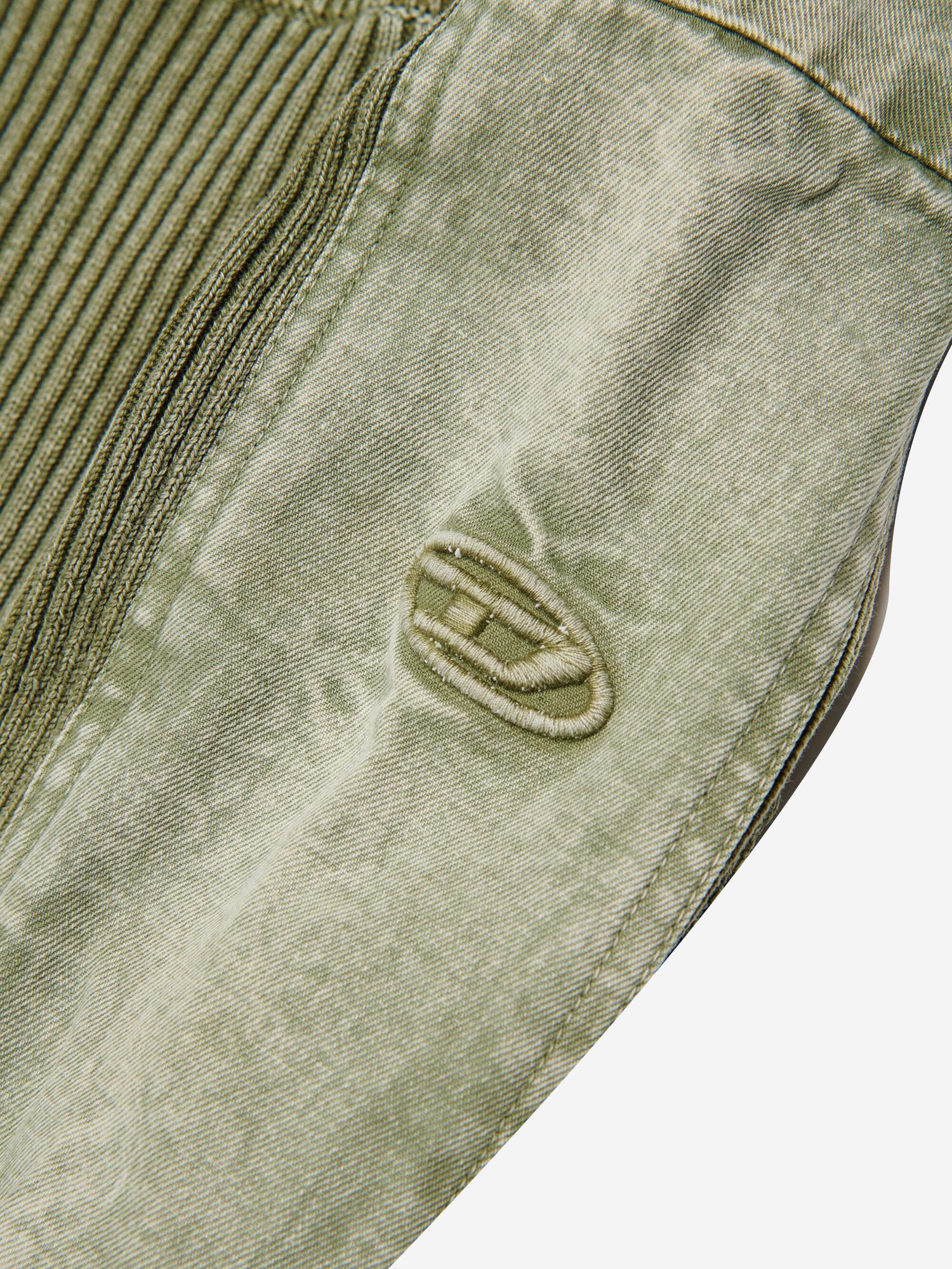 MAGLIA KAMERYN IN COTONE CON PATCH SPALLA J02651 KYA0DK511 DIESEL KIDS 