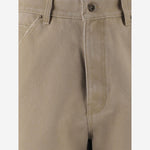 PANTALONI IN MISTO COTONE WDPT324265W BG WE11 DONE 