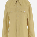 Camicia in cotone con colletto a punta FSH807CO0063 A020 AMI 