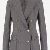 GIACCA DOPPIOPETTO IN LANA STRETCH JHONEY 060070G5095 TAGLIATORE 