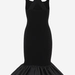 ABITO LUNGO IN MISTO COTONE STRETCH KN3228090 999B PATOU 