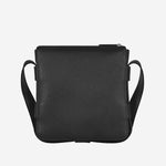 BORSA A TRACOLLA VERTICALE IN PELLE SARTORIALE 221560 BLACK MONTBLANC 