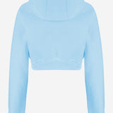 FELPA CROPPED IN COTONE CON LOGO FRONTALE 80PAIT12 CF500217 JUST CAVALLI 