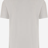 T-SHIRT FOLLOWING YONDER STAR<BR/>IN COTONE STRETCH BIANCO SILVER BINI SILVIA 