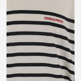 MAGLIONE IN LANA CON MOTIVO A RIGHE S74HA1560 D13153961 DSQUARED2 