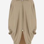 GIUBBOTTO IN COTONE E LYOCELL CON ORLO CURVO WJA26 FAC1460085 DARKPARK 