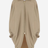 GIUBBOTTO IN COTONE E LYOCELL CON ORLO CURVO WJA26 FAC1460085 DARKPARK 