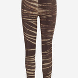 PANTALONI IN NYLON STRETCH CON STAMPA A PENNELLATE 80PAC100 JS558751 JUST CAVALLI 