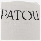 CAPPELLO BUCKET IN COTONE CON LOGO AC02701320 001W PATOU 