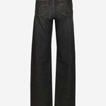 JEANS IN COTONE CON BORCHIE 1022452 1A164771D040 VERSACE 