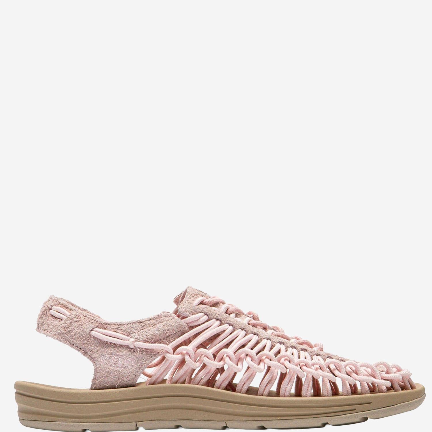 SANDALI UNEEK IN PELLE 1032095 PALELILACPLAZATAUPE KEEN 