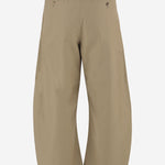 PANTALONI A GAMBA AMPIA IN COTONE HPP004W25 2 HOMME 