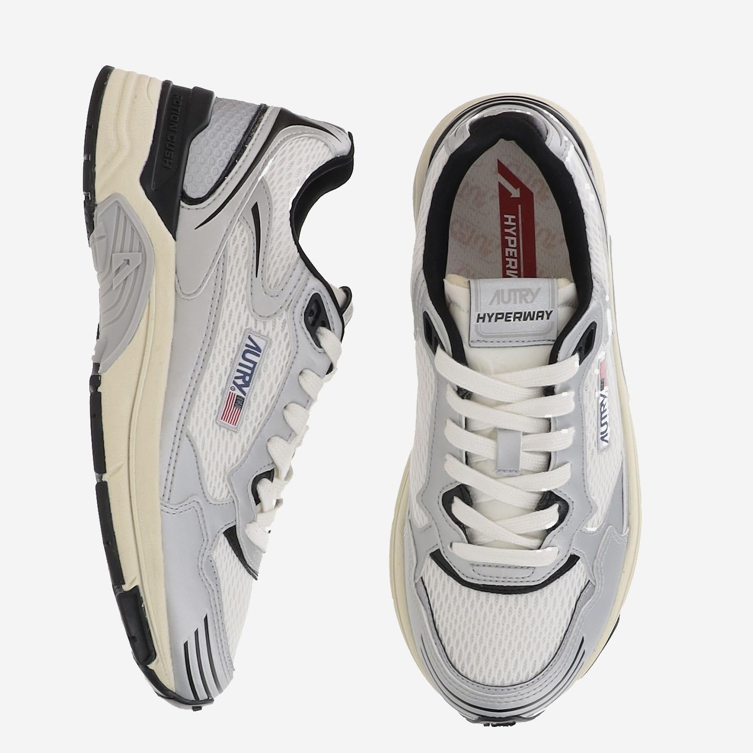 SNEAKERS HYPERWAY HYLWMV03 MESHMIRSILVBLK AUTRY 