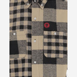 CAMICIA CON MOTIVO A QUADRI IC25323 BLACKCHECK ICECREAM 