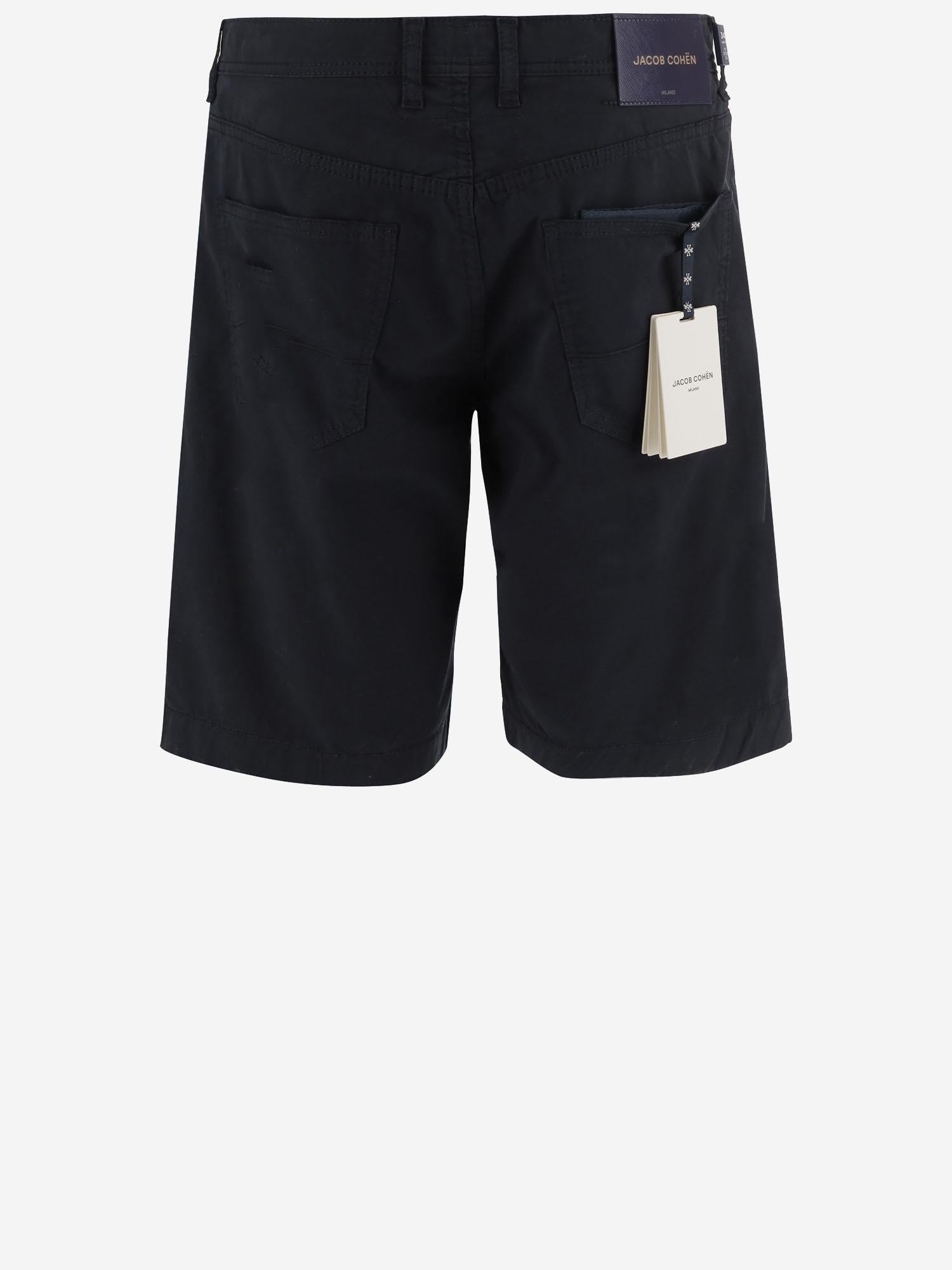 PANTALONI CORTI IN COTONE STRETCH JUMOE001 036Y99 JACOB COHEN 